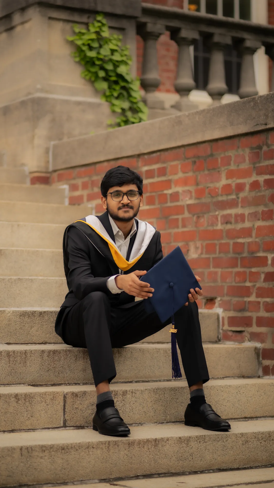 2025 Graduation portrait by Ashish Shrestha